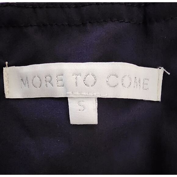 MORE TO COME Long Sleeve Mini Purple Floral Dorit Dress Size S - Picture 4 of 5